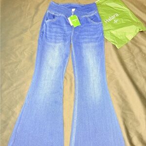 HALARA Blue Flare & Wide Leg Jeans